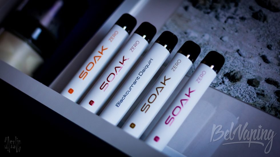 SOAK X ZERO одноразки без никотина вкусы