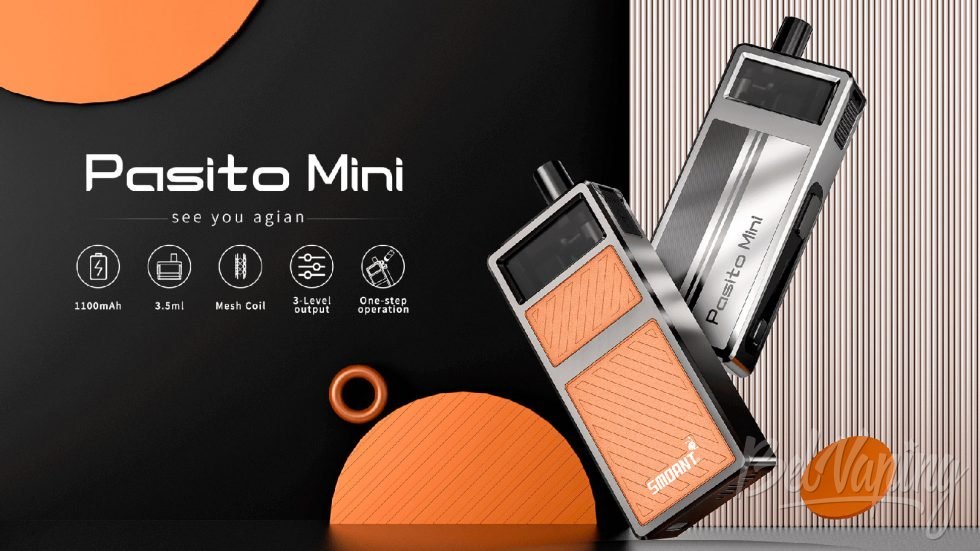Smoant Pasito Mini Pod. Первый взгляд