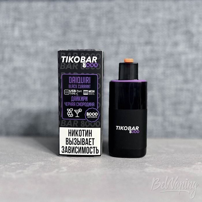 Одноразка Tikobar 8000 Daiquiri Black Currant