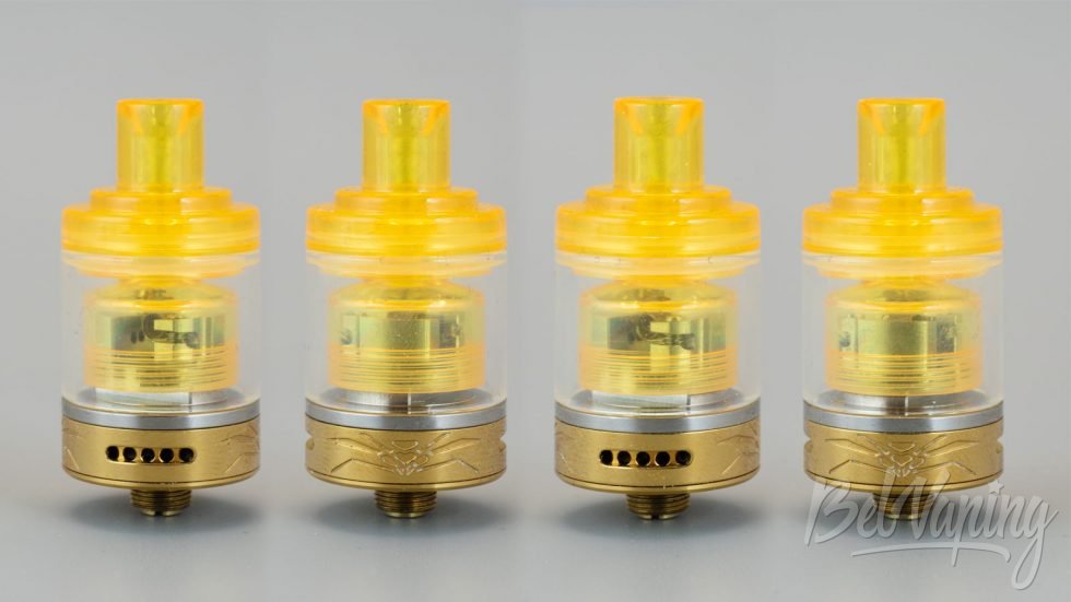Обзор бака Oumier WASP NANO MTL - внешний вид с малым стеклом