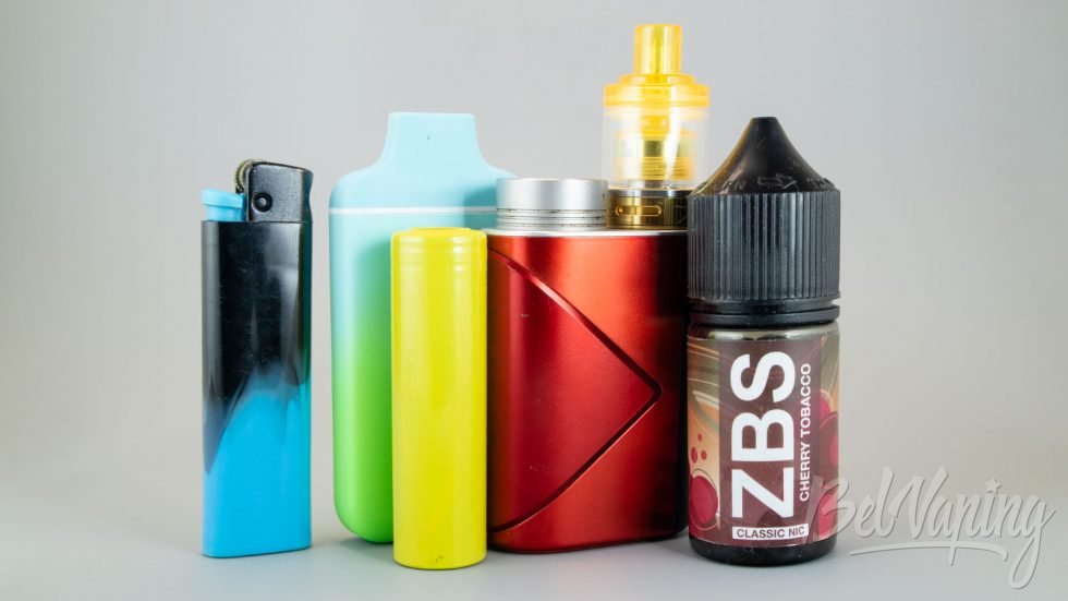 Обзор бака Oumier WASP NANO MTL - сравнение размеров