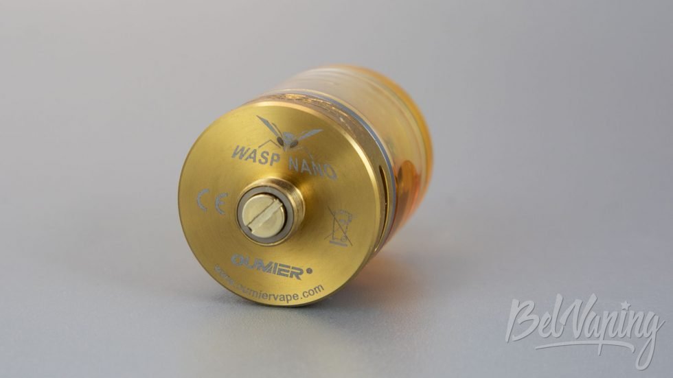 Обзор бака Oumier WASP NANO MTL - коннектор