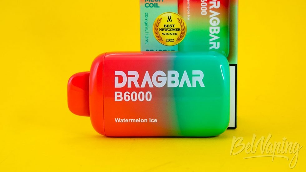 Обзор одноразок DRAGBAR B6000 от Zovoo - вкус WATERMELON ICE