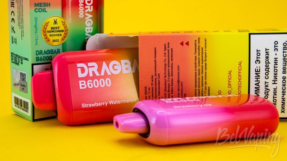 Обзор одноразок DRAGBAR B6000 от Zovoo