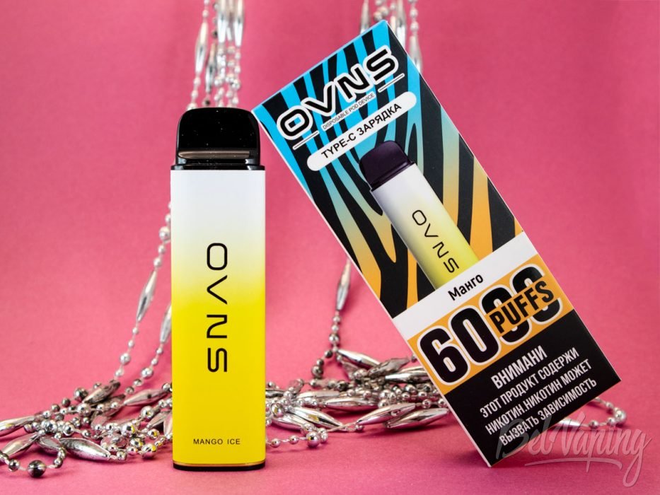 Обзор одноразок OVNS 6000 - вкус МАНГО