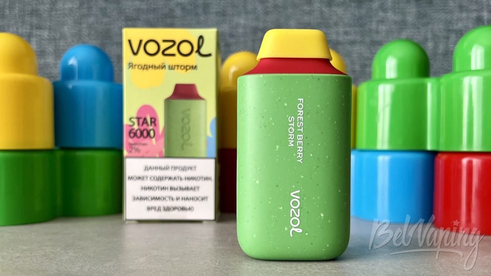 Одноразка Vozol Star 6000 Forest Berry Storm
