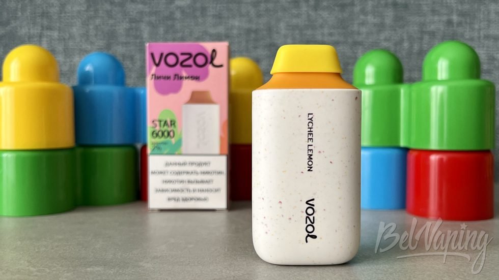 Одноразка Vozol Star 6000 Lychee Lemon