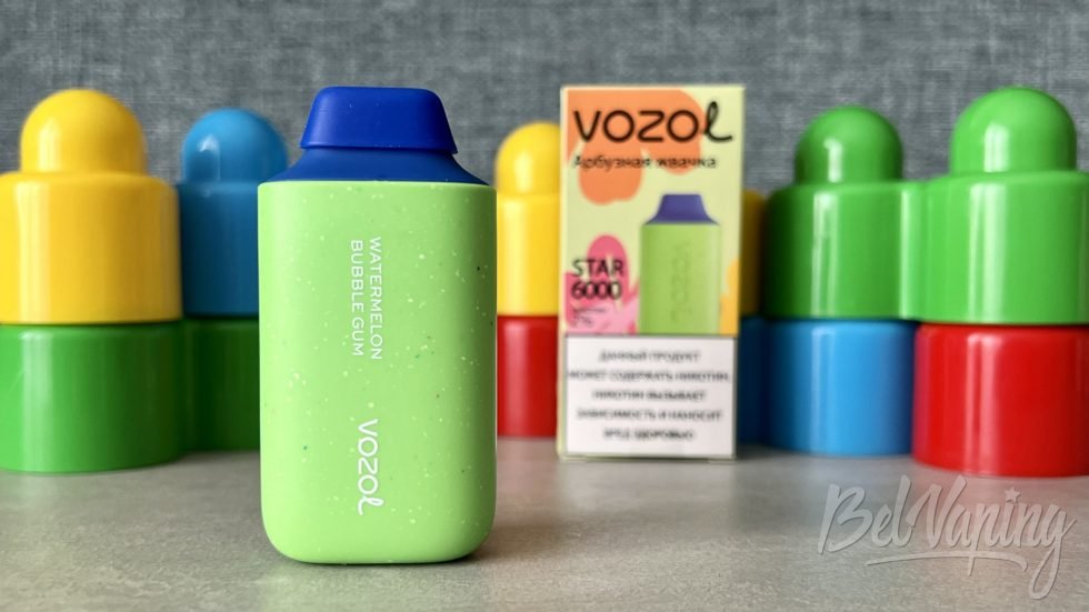 Одноразка Vozol Star 6000 Watermelon Bubble Gum