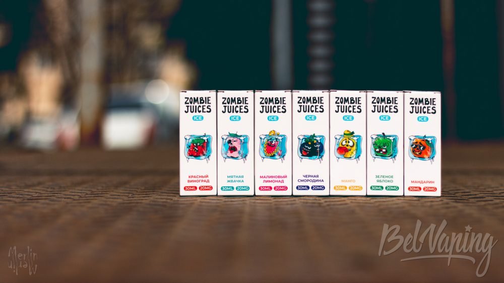 Обзор жидкости Zombie Juices Ice от Zombie Juices