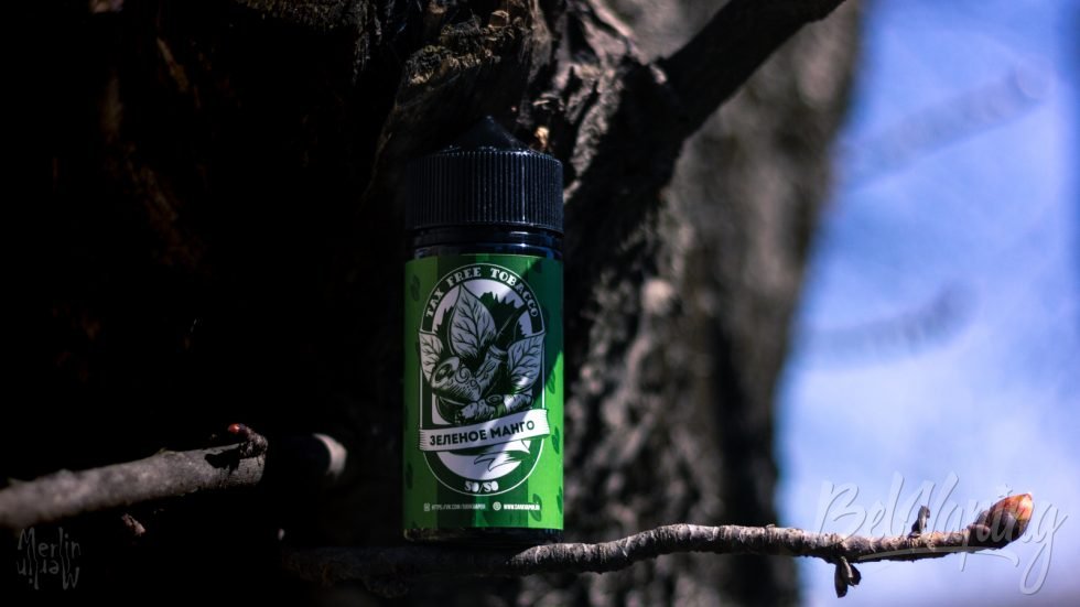 Жидкость Dark Vapor Tax Free Tobacco Зелёное Манго