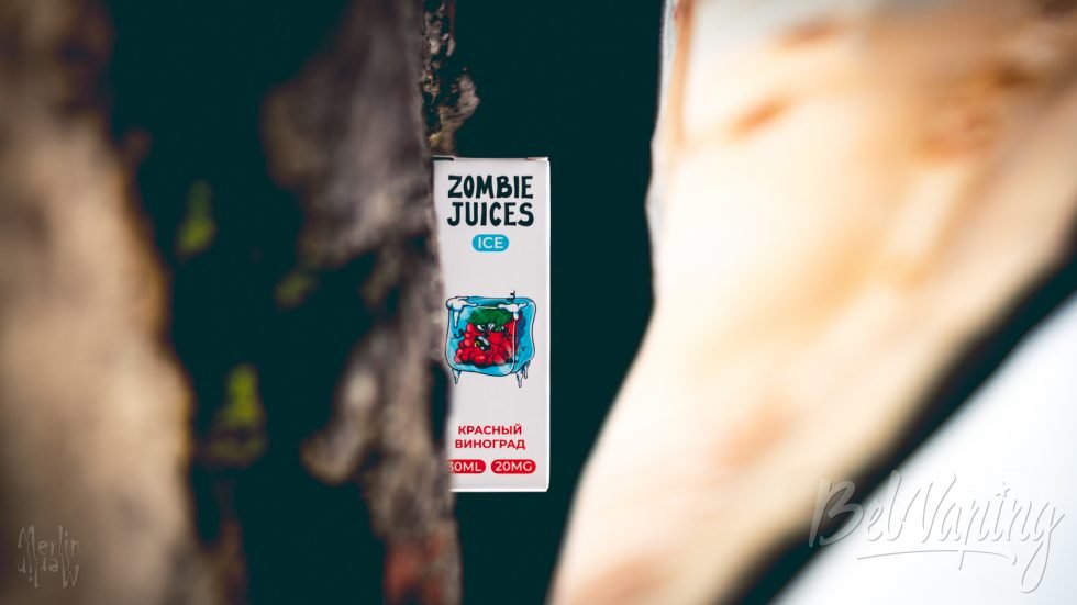 Жидкость Zombie Juices Ice Красный виноград