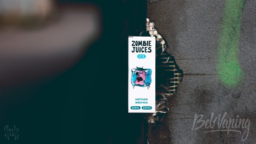 Жидкость Zombie Juices Ice Мятная жвачка
