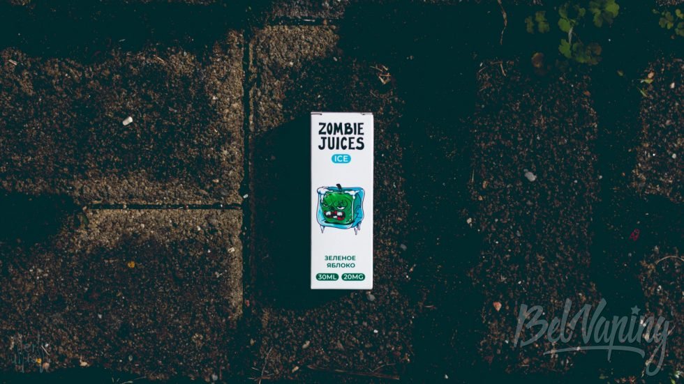 Жидкость Zombie Juices Ice Зелёное яблоко
