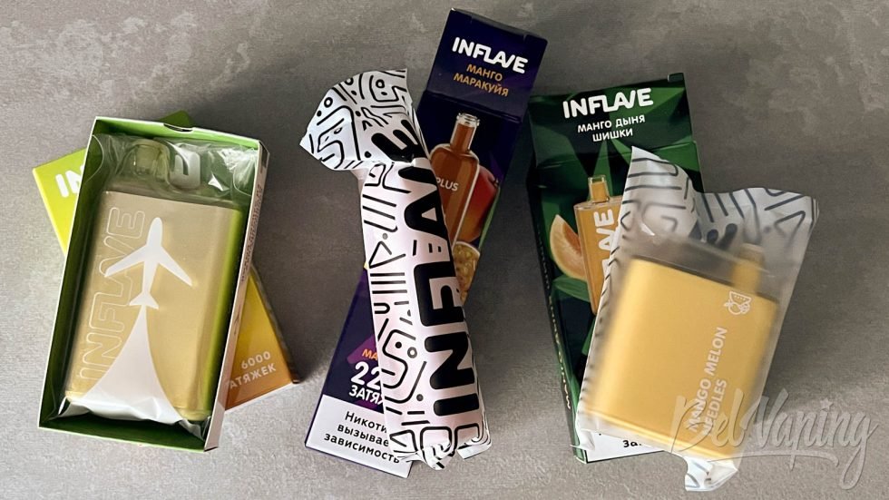 Упаковка одноразок Inflave