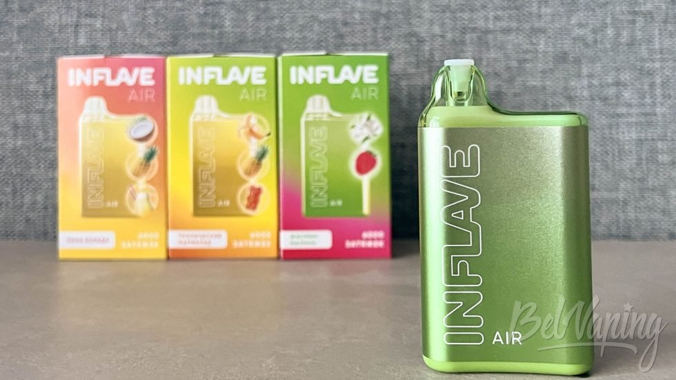 Одноразка Inflave Air Jasmine Tea with Raspberry