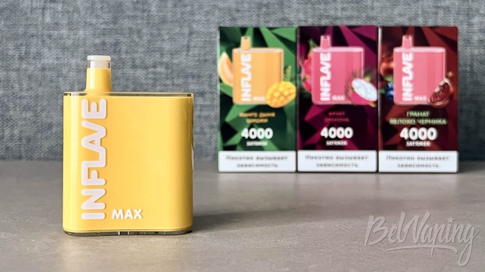 Одноразка Inflave Max Mango Melon Needles