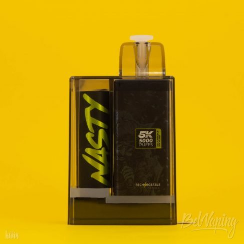 Внешний вид одноразок Nasty Disposable 5K Crystal слева