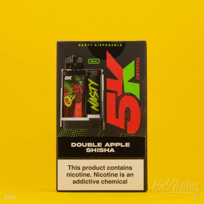 Одноразка Nasty Disposable 5K Crystal Double Apple Shisha