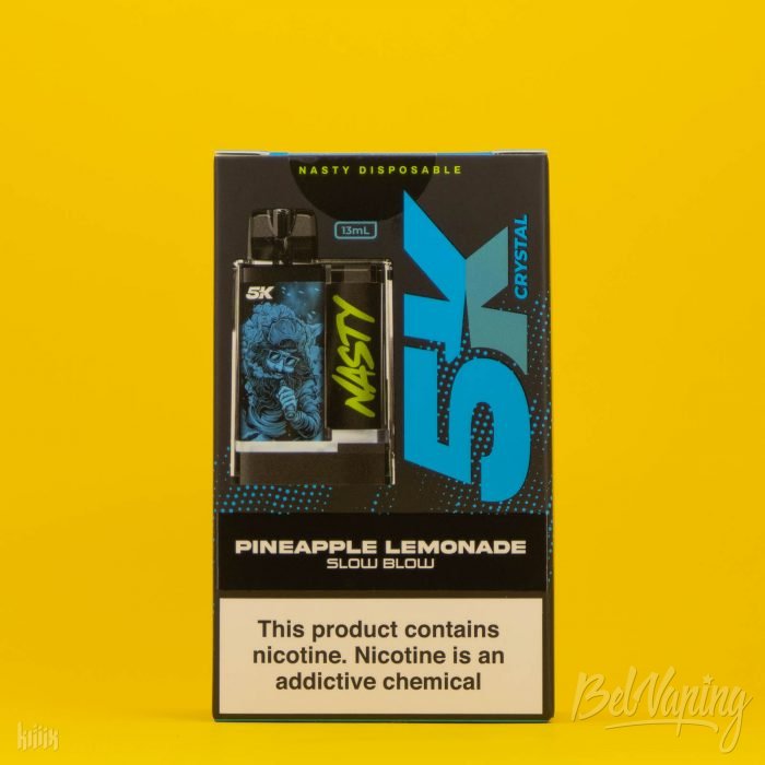 Одноразка Nasty Disposable 5K Crystal Pineapple Lemonade (Slow Blow)