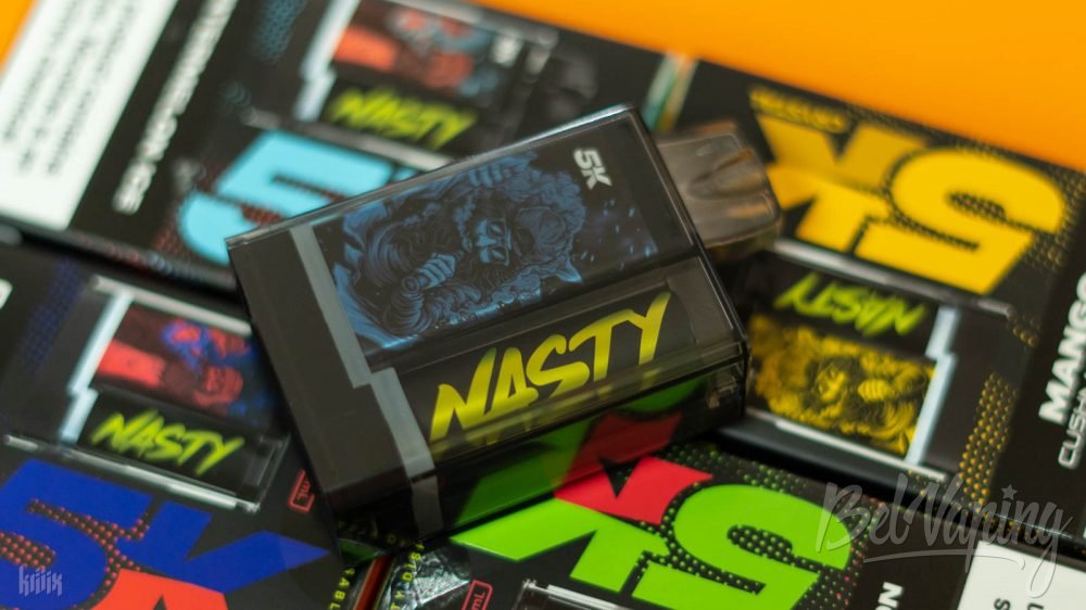 Обзор одноразок Nasty Disposable 5K Crystal 5000 Puffs