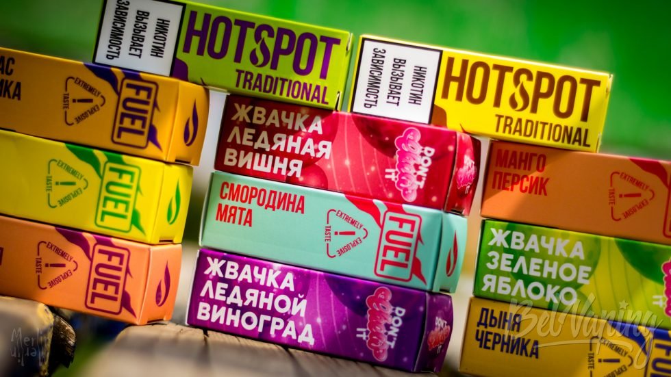 Hotspot обзор жидкости Traditional коробки вкусы