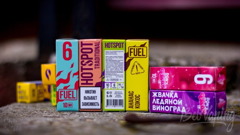 Hotspot обзор жидкости Traditional упаковка коробки