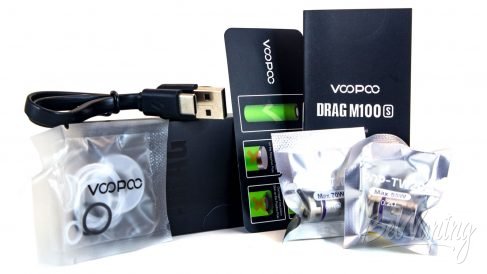 Обзор набора DRAG M100S от VOOPOO - комплект поставки