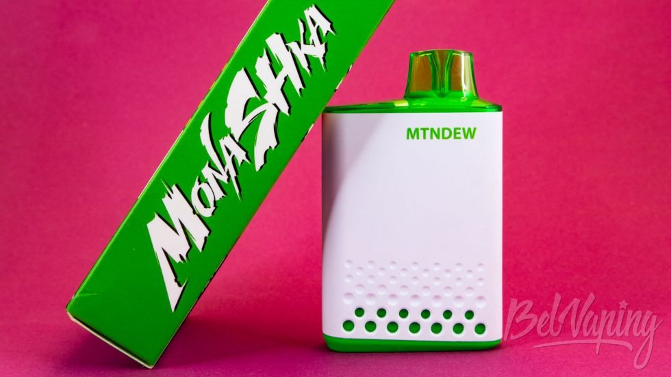 Обзор одноразок MONASHKA 5000 - вкус MNTDEW