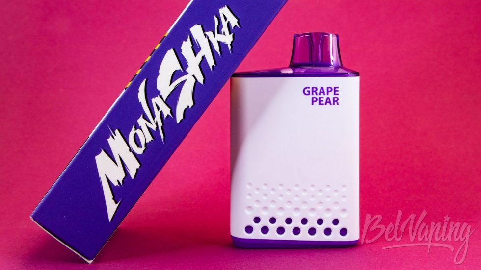 Обзор одноразок MONASHKA 5000 - вкус GRAPE PEAR