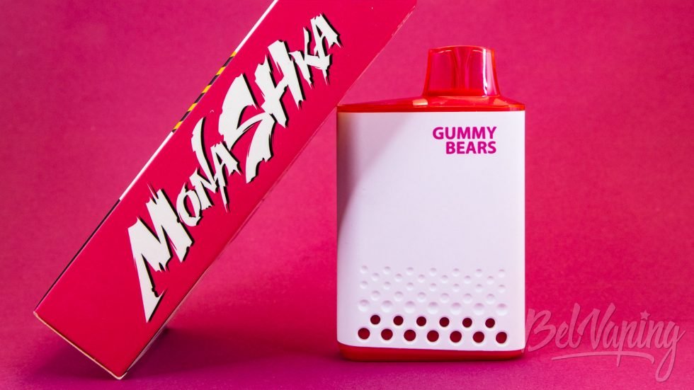 Обзор одноразок MONASHKA 5000 - вкус GUMMY BEARS