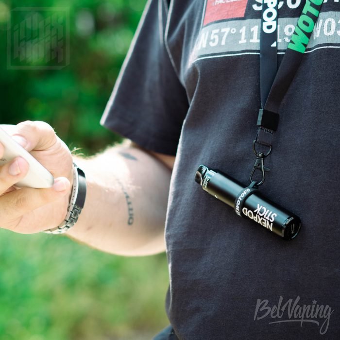Внешний вид Wotofo nexPOD Pod Stick на ланьярде