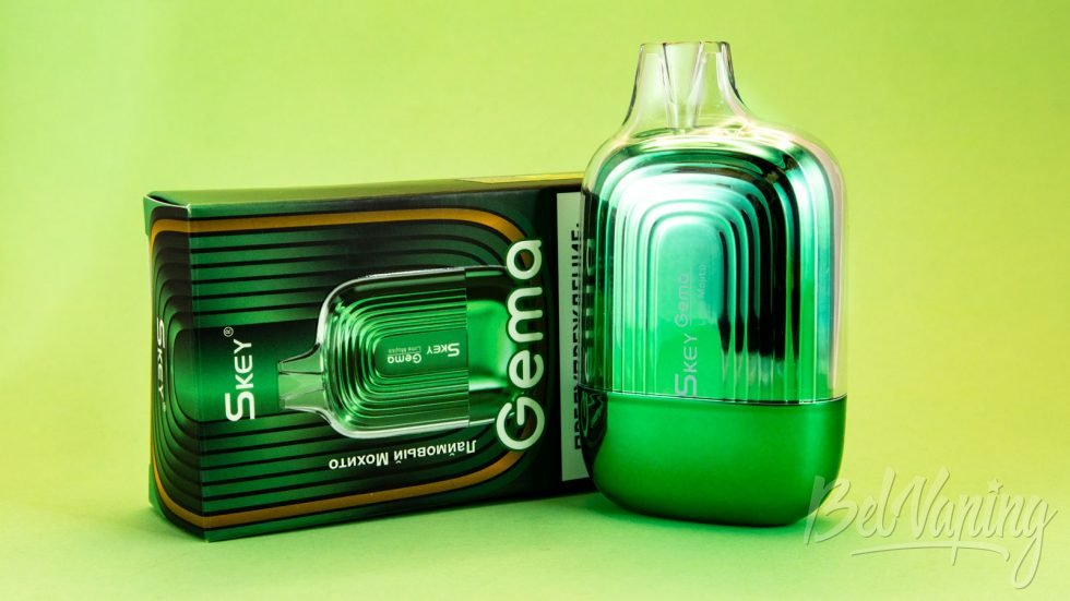 Обзор одноразок SKEY GEMA - вкус ЛАЙМОВЫЙ МОХИТО