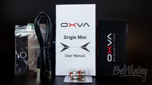 Обзор пода ORIGIN MINI от OXVA - комплект поставки