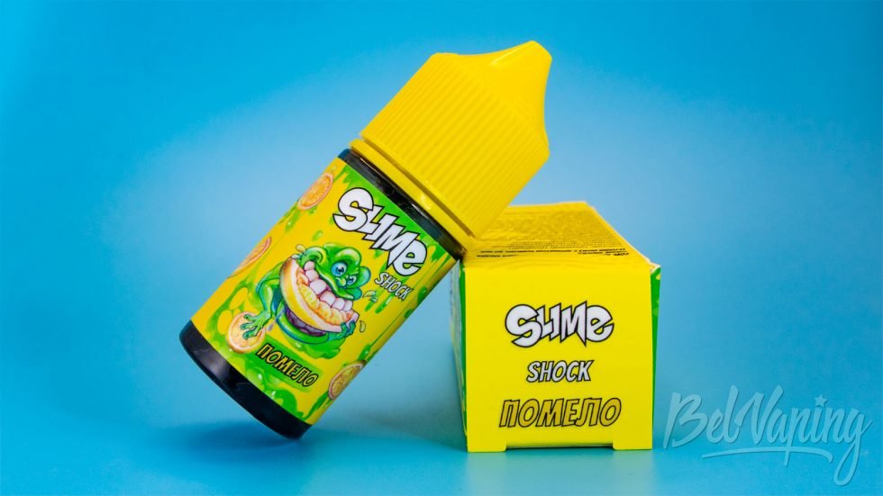 Обзор жидкостей SLIME SHOCK - вкус ПОМЕЛО