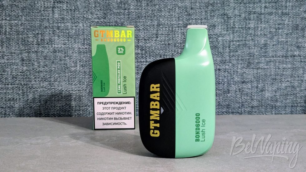 Одноразка GTMBAR BOND 6000 Lush Ice
