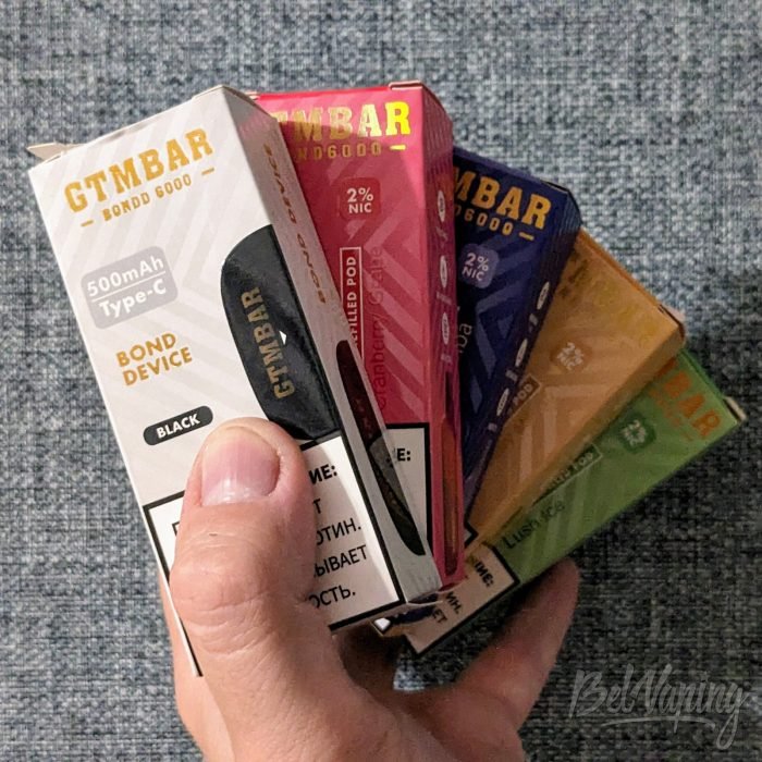 Одноразки GTMBAR BOND 6000
