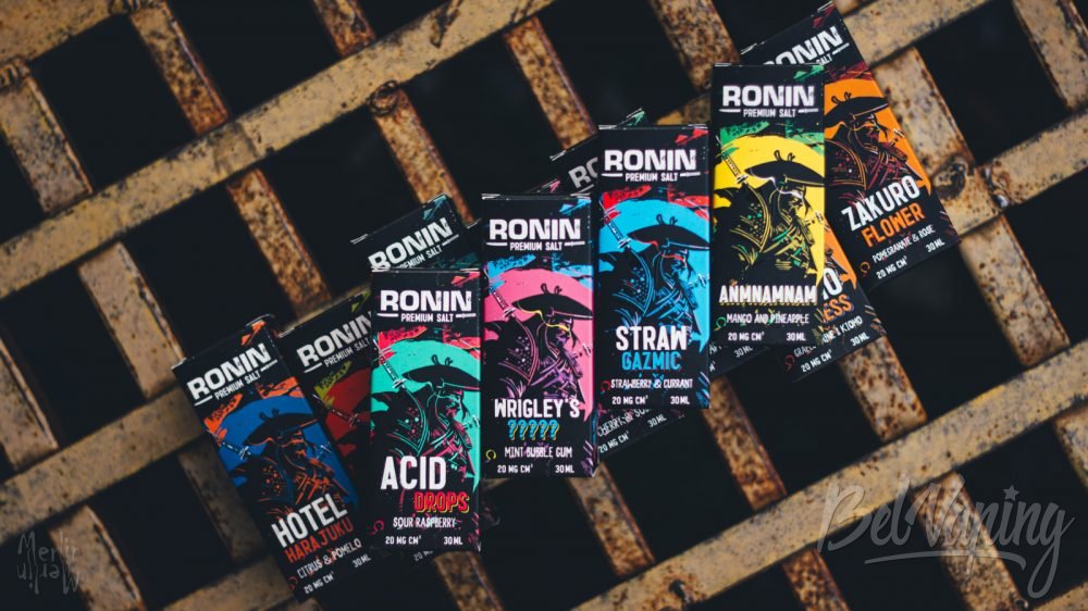 Обзор новых вкусов Ronin Premium Salt от Ronin Lab