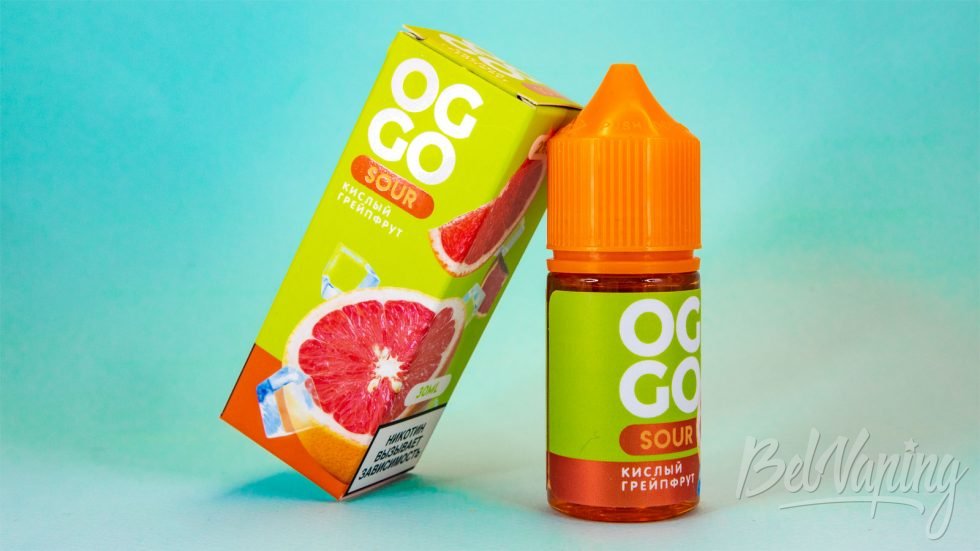 Обзор жидкостей OGGO SOUR - вкус КИСЛЫЙ ГРЕЙПФРУТ