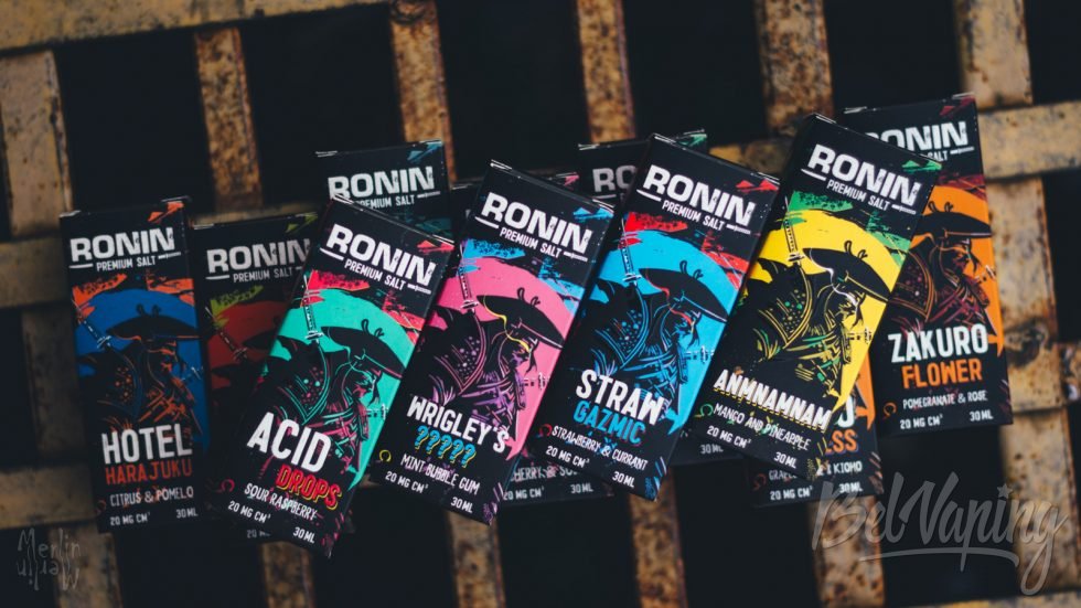 Ronin Lab обзор жидкости Premium Salt коробки