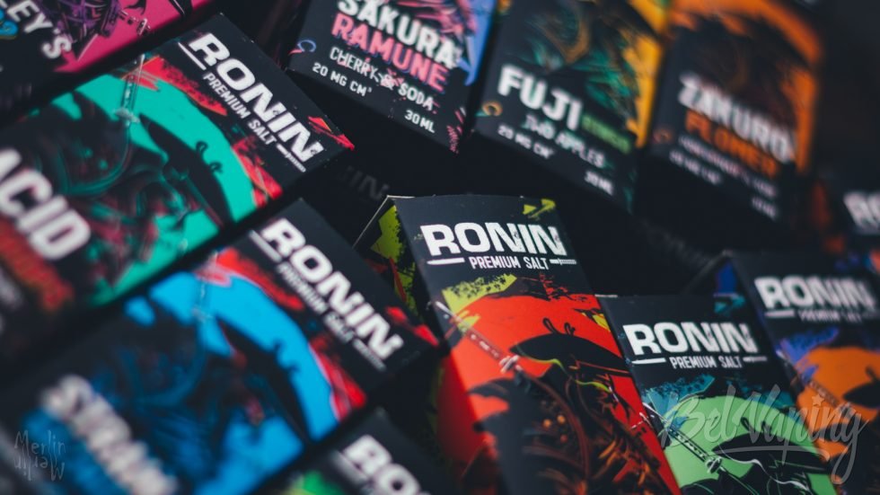 Ronin Lab обзор жидкости Premium Salt коробки
