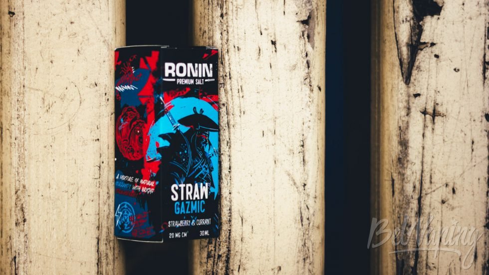 Жидкость Ronin Lab Premium Salt Straw Gazmic