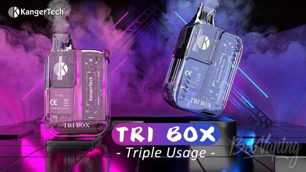 Kangertech Tri Box Pod. Первый взгляд