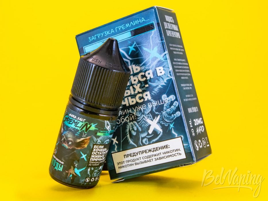Обзор жидкостей GREMLIN от ZEF Vape - вкус ХВОЯ ЛЕСНЫЕ ЯГОДЫ