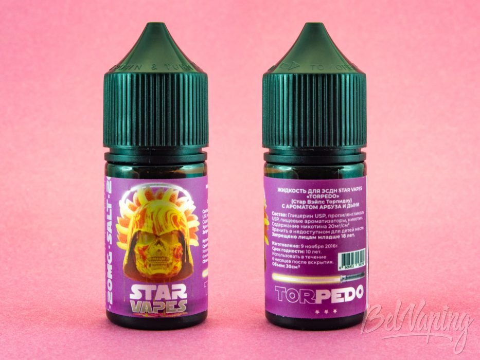Обзор жидкостей STAR VAPES - вкус TORPEDO