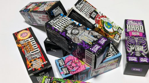 Обзор жидкости The Scandalist Hardhitters от RuVapes