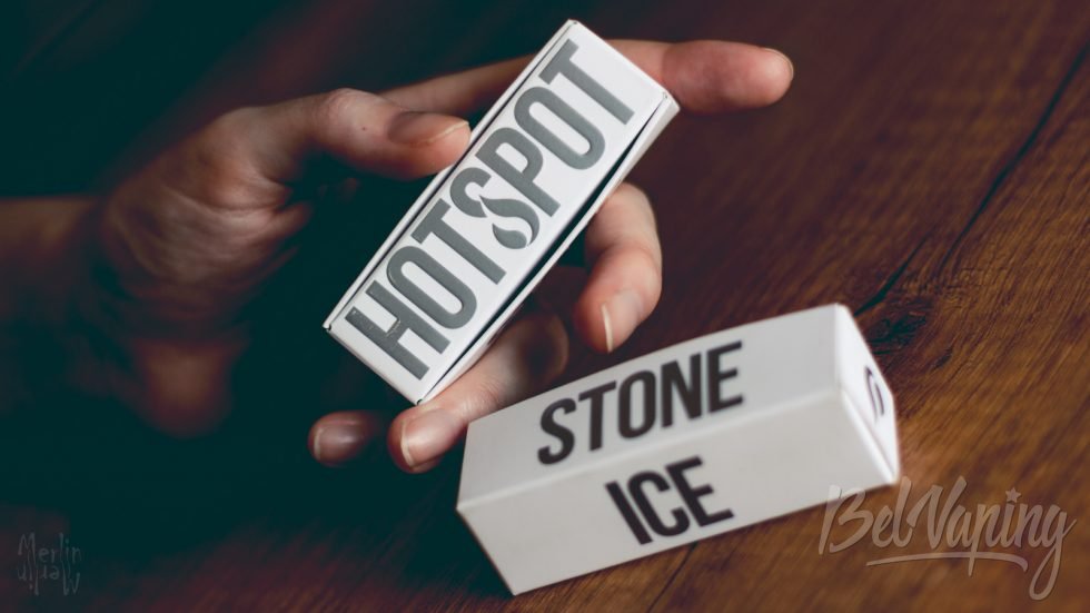 Hotspot Stone Ice Cube в руке