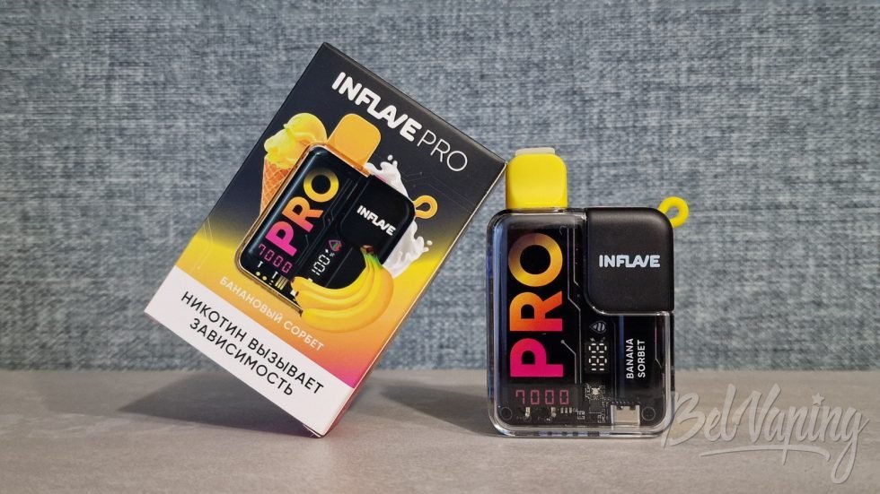 Одноразки Inflave Pro 7000 Banana Sorbet