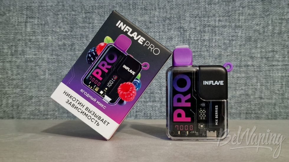 Одноразки Inflave Pro 7000 Mix Berries