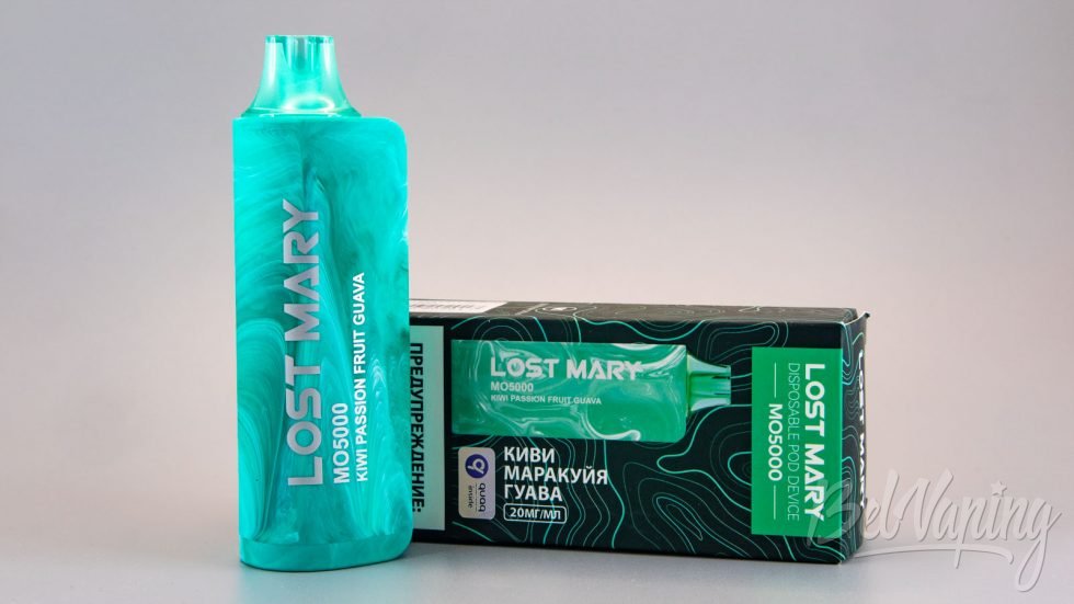 Обзор одноразок LOST MARY MO5000 - вкус КИВИ МАРАКУЙЯ ГУАВА