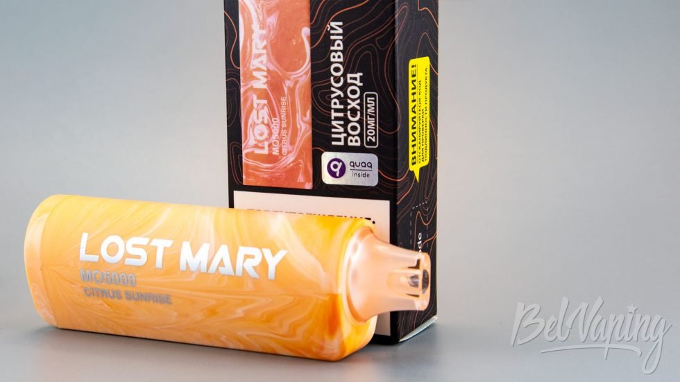 Обзор одноразок LOST MARY MO5000 - вкус ЦИТРУСОВЫЙ ВОСХОД